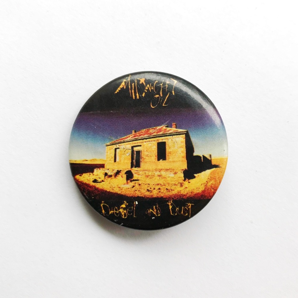 ‘88 Midnight Oil Pin